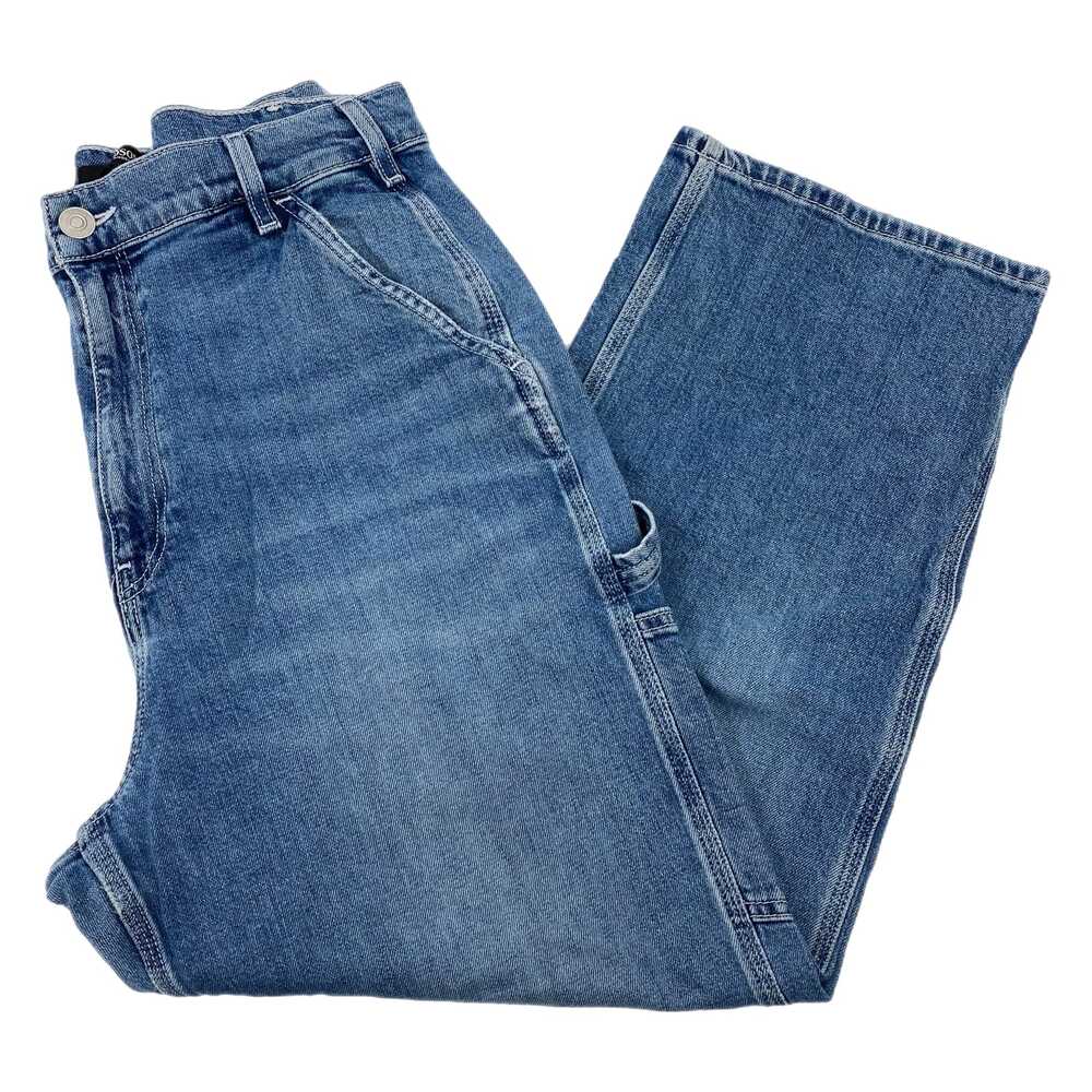 Hudson Jeans Blue Straight Leg Jeans Light Wash High Rise | Womens 32